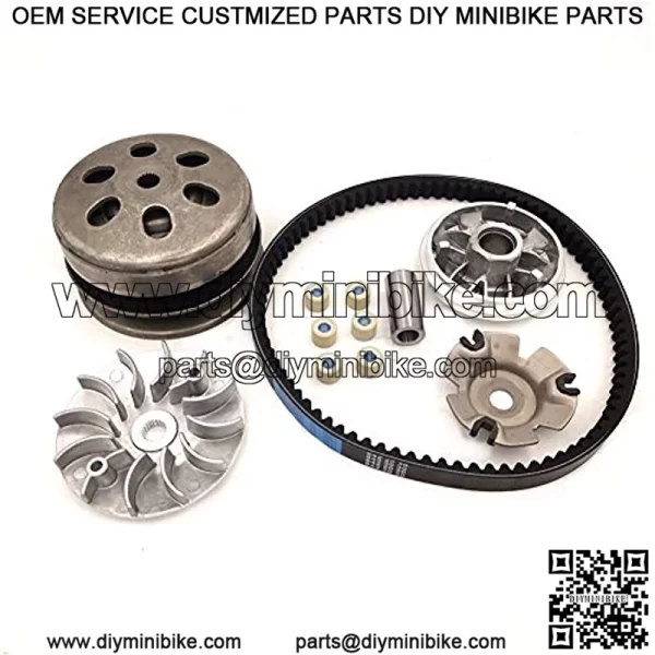 Clutch Assembly Set Fit GY6 150cc scooter 152QMI 157QMJ Engine taotao Go Kart ATV Quad 842 belt