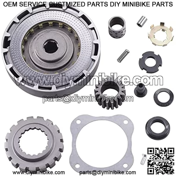 Heavy Duty Manual Clutch Set Semi Automatic Clutch fit for 50cc 70cc 90cc 110cc 125cc ATV Dirt Pit Bike