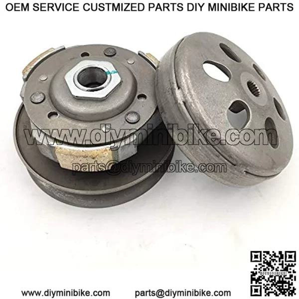 high GY6 150CC scooter 152QMI 157QMJ Engine Clutch Assy.Taotao kart ATV four wheel 743 belt - Image 4