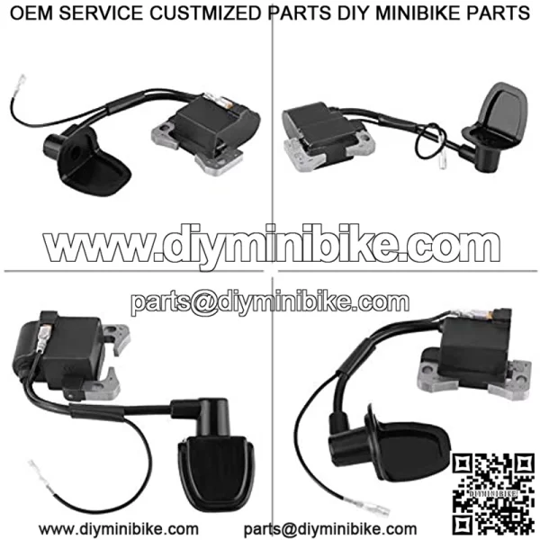 Bobina de encendido motocicleta cable bobina para Minimoto ATV Dirt Bike Quad 49CC 47CCBobina la Dirtbike Auto del autom??vil Motor 47CC y minimoto dirt bike motores cu??druples piezas paquete arranque - Image 2