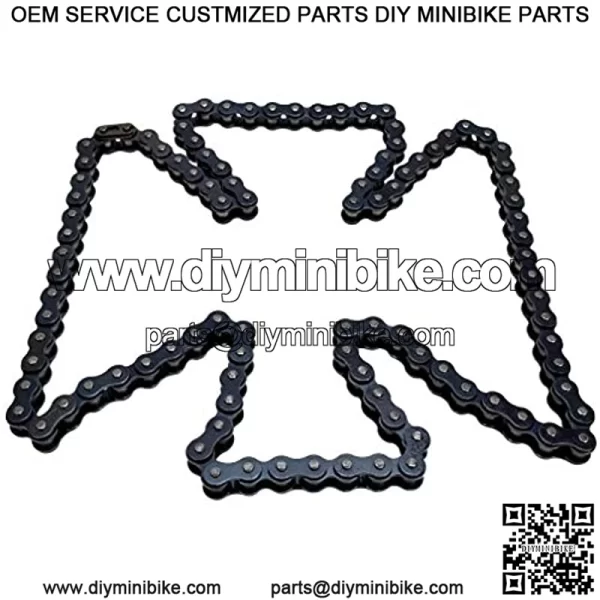 420 Chain 102 Link Chain With Connecting Master Link for 50cc 70cc 90cc 110cc 125cc SDG 107 125 Motorcycle Dirt Pit Bike ATV Quad Go Kart 4 wheeler Honda XR50 CRF50 CRF 70 Yamaha PW80 - Image 4