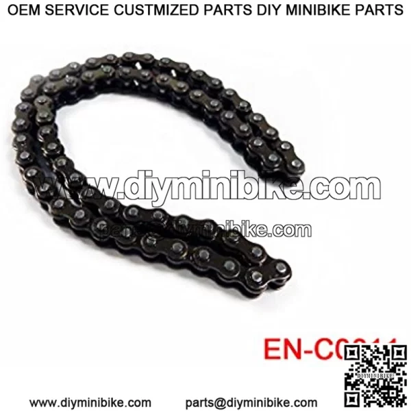 62 Link Starter Chain for 50cc 70cc 90cc 110cc 125cc Chinese ATV Scooter Dirt Bike Taotao SunL Peace JCL Baja