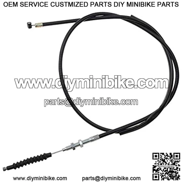 50.59" Clutch Cable with Adjuster Replacement for 200cc 250cc Dirt Pit Bike ATV 4 Wheeler Quad Dune Buggy Go Kart