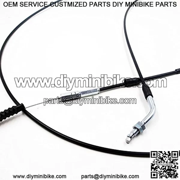 121" Length Throttle Cable Replacement for Go Kart 150 250cc Kazuma Kandi Roketa Gk-28 - Image 2