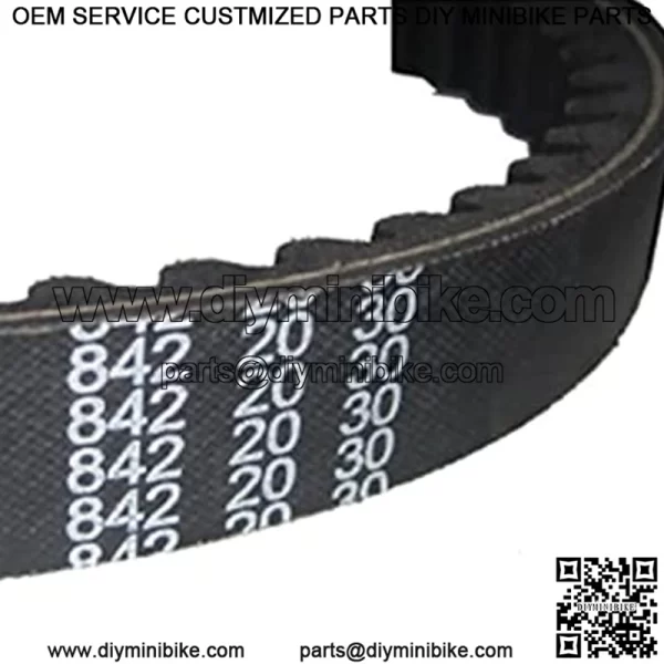 842 20 30 Drive Belt 125cc 150cc GY6 CVT 842 20 30 Drive Belt Fit for 152QMI 157QMJ Scooter Moped ATV Go Kart - Image 2