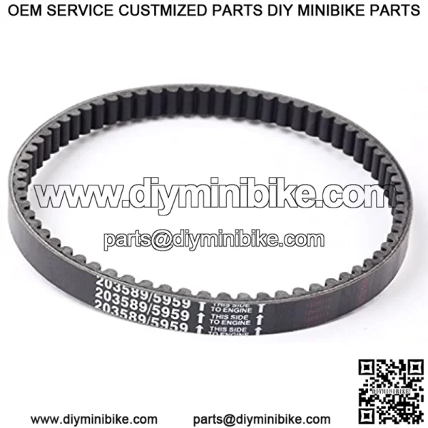 3pcs 30 Series Go Kart Drive Belt Replaces Manco 5959 / Comet 203589 - Image 2