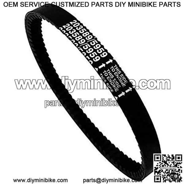 Go Kart Drive Belt 30 Series Replaces Manco 5959 / Comet 203589(Pack of 1)