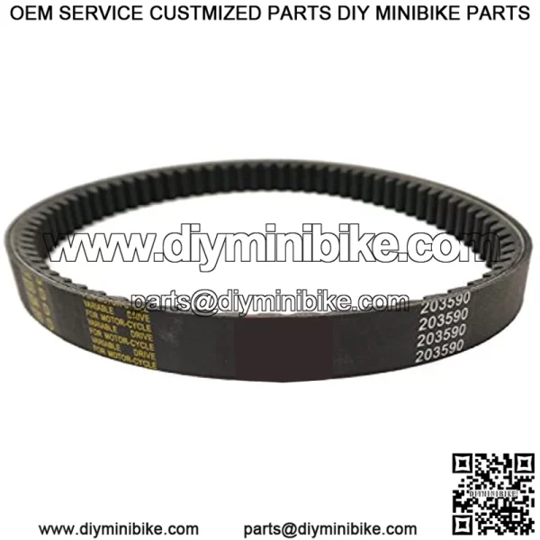 (2) TORQUE CONVERTER BELT for Comet 203590, 203590A, 203590B, 30 Series Go Kart by The ROP Shop - Image 3