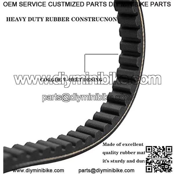 30 Series Go Kart Drive Belt torque converter belt Replaces For comet 203589 / manco 5959 murray 12-8487 baja Motorsports BB65-395 ken-Bar 300-009 255-299 rotary 8487??3pc?? - Image 3