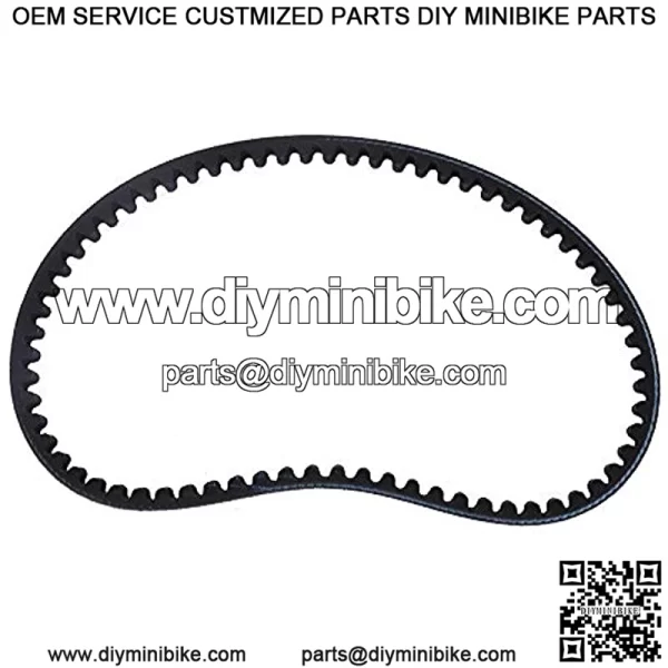 669-18-30 Drive Belt, Motorcycle Scooter Drive Belt fits for GY6 49CC 50CC Roketa Taotao Vespa Jonway Scooters, Moped, Go Kart & ATV, 5 PCS Transmission Belt - Image 3