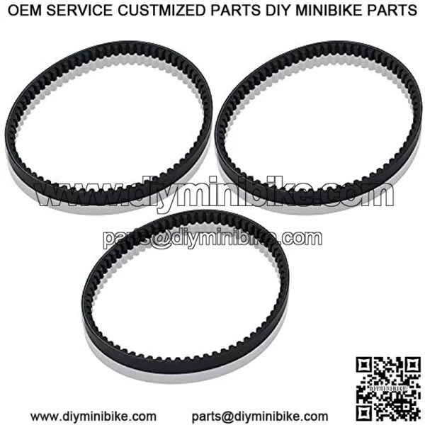 50cc Scooter Drive Belt for GY6 49cc 50cc 139QMB Moped ATV Go Kart Replace 729 17.7 30 Belt