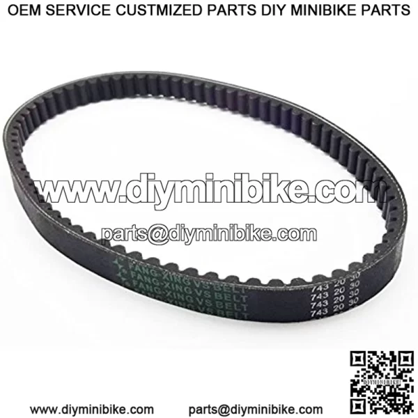 TC-Motor 743 20 30 Drive Belt For GY6 125cc 150cc Engine Chinese Moped Scooter Quad 4 Wheeler Go Kart ATV - Image 2