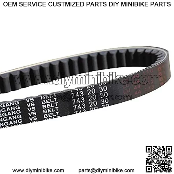 743-20-30 Drive Belt for GY6 125cc 150cc 152QMI/157QMJ Short-Case Engine ROKETA JMSTAR TAOTAO JONWAY Baja Tank Scooter Moped ATV Go Kart.??