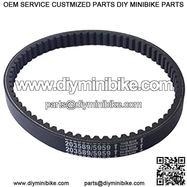 203589 Go Kart Drive Belt 30 Series Belt for 5hp-7hp Engine Compatible with Comet Manco 5959