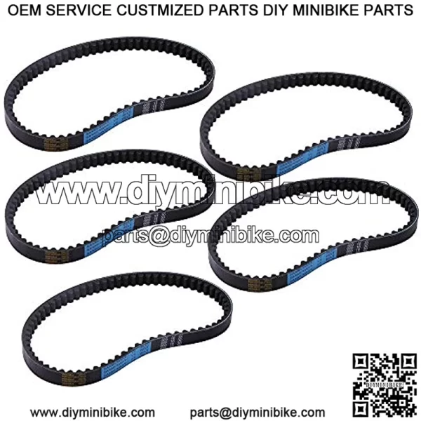 5-Pack 669 18 30 CVT Drive Belt Replaces for 49CC 50CC GY6 Roketa Taotao Vespa Jonway Scooter