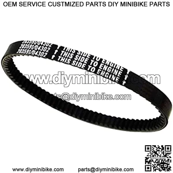 Go Kart Belt 30 Series Drive Belt Compatible with Yerf Dog Go Karts 203591 Q43203W 7655 10052 ??1Pack??