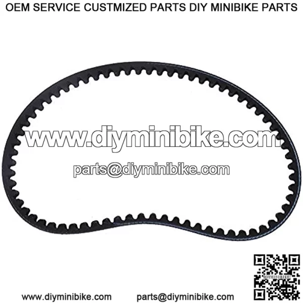 5-Pack 669 18 30 CVT Drive Belt Replacement for 49CC 50CC GY6 Roketa Taotao Vespa Jonway Scooter - Image 4