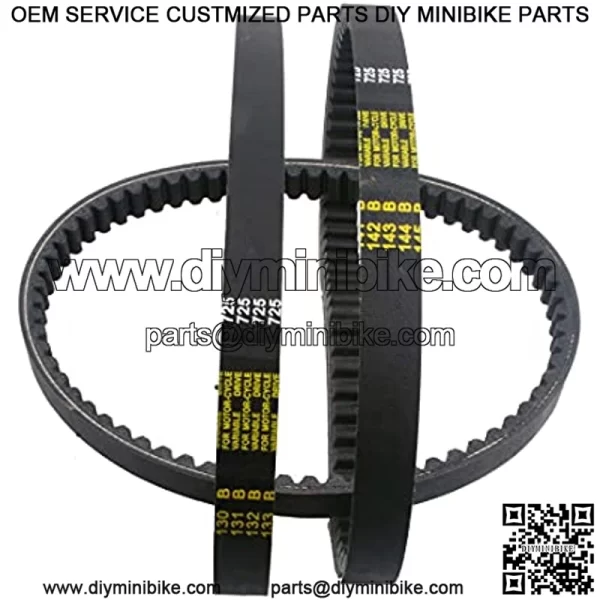 Drive Belt Replacement Compatible with 3 Pcs Go Kart Drive Belt 725 for 30 Series Torque Converter Belts