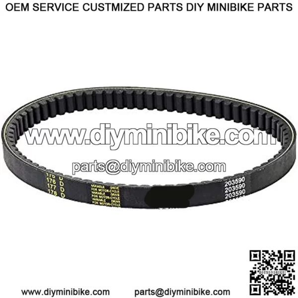 203590 Go-Kart Torque Converter Asymmetric Belt (Comet TAV2 Series 30 Replacement)