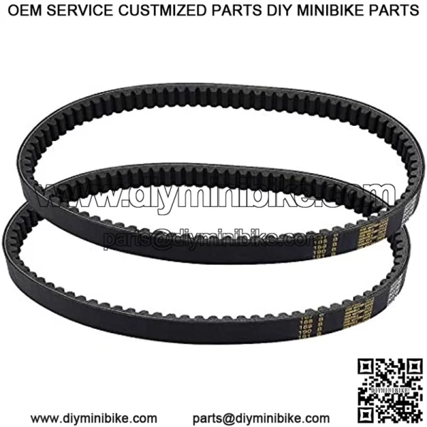 Torque Converter Belt 40 Series for Go Kart Comet 203785a 203785 Manco 12346/Width: 7/8", Length: 33-7/8"