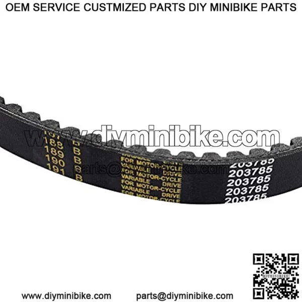 Torque Converter Belt 40 Series for Go Kart Comet 203785a 203785 Manco 12346/Width: 7/8", Length: 33-7/8" - Image 2