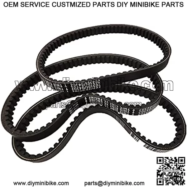 3 - Pack Go Kart Drive Belt Replacement for Yerf - Dog Go Cart 203591 Q430203W - Image 4