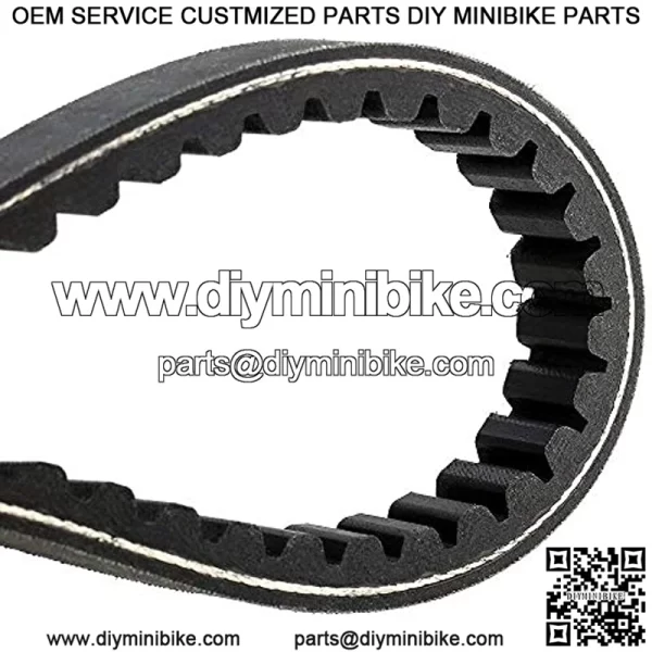 3pc Drive Belt Hammerhead 80T Mid XRX Mud Head Go Kart 6.5HP Engine 9.110.018-9.100.018-725 - Image 2