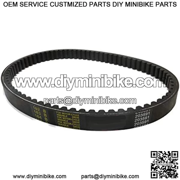 3PCS 203591- Q430203W Go Kart Drive Belt for Yerf-dog go karts - Image 2