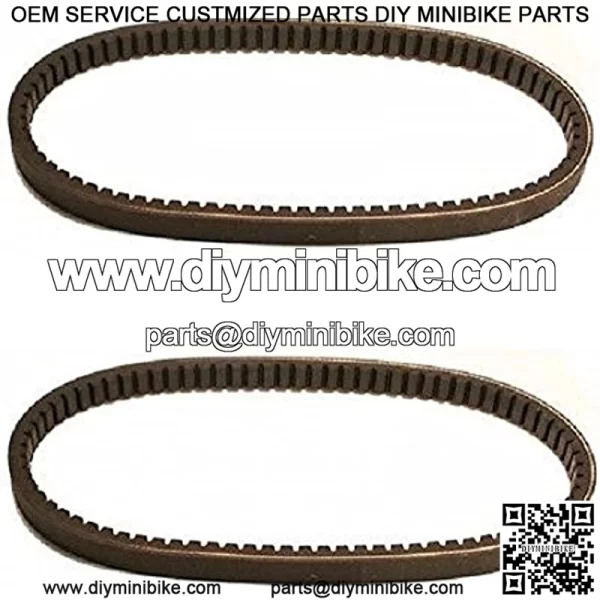 (2) TORQUE CONVERTER DRIVE BELTS for Carter G776 Belt S20 884-95F Go Karts Mini