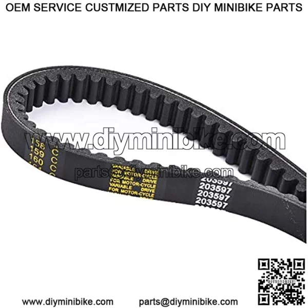 Converter Belt Replacement for Go Kart 37x98 Comet 203597 203597A 10042 - Image 4