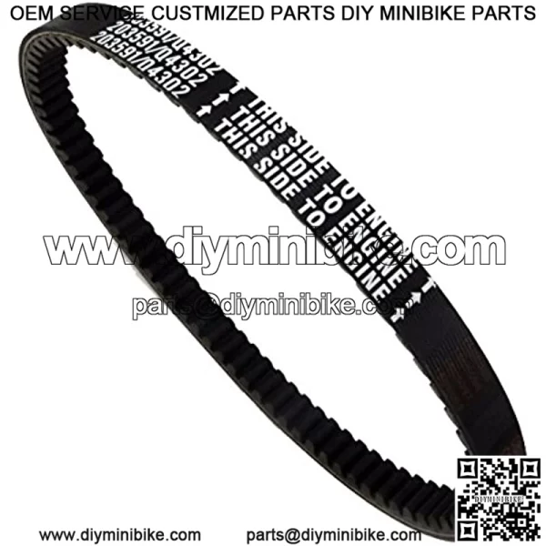 30 Series Belt Go Kart Drive Belt for Manco Comet 203591 Yerf Dog Q43203W 10052 7655