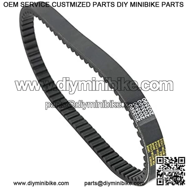 30 Series Go Kart Torque Converter Belt Clutch Drive Belt 3/4" x 28-21/64" Replaces Comet 203590 203590A / Manco 9655 9659 / Rotary 13053 - Image 3