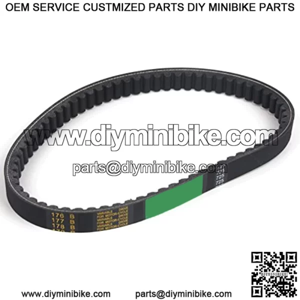 Drive Belt for 80T and Mid XRX go-karts- 9.100.018-725 Aftermartet