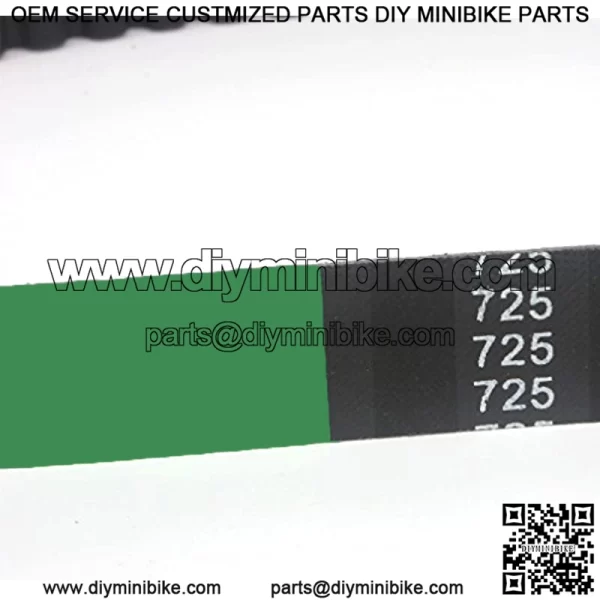 Drive Belt for 80T and Mid XRX go-karts- 9.100.018-725 Aftermartet - Image 2