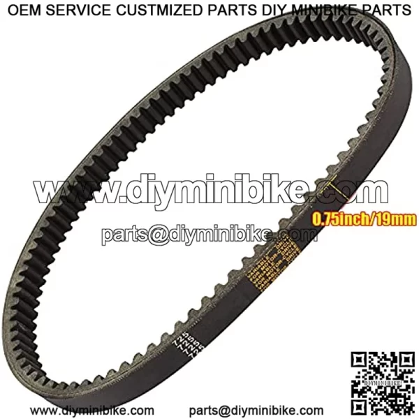 5 Pcs Drive Belt Clutch Compatible with Hammerhead 80T Mid XRX Mud Head Go Kart 6.5HP Engine 9.110.018 - 9.100.018-725 30 Series Torque Converter 9110018 9100018725 Go-Karts 725 - Image 2