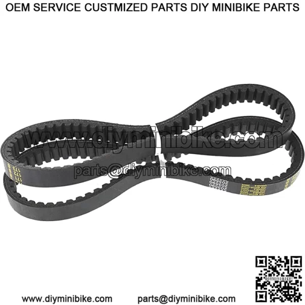 2 - Pack Torque Converter Drive Belt Replacement for Comet 30 Series Go Kart Belt 203590 203590A 203590B 203590C TAV2 Manco Go Kart 9655 9659