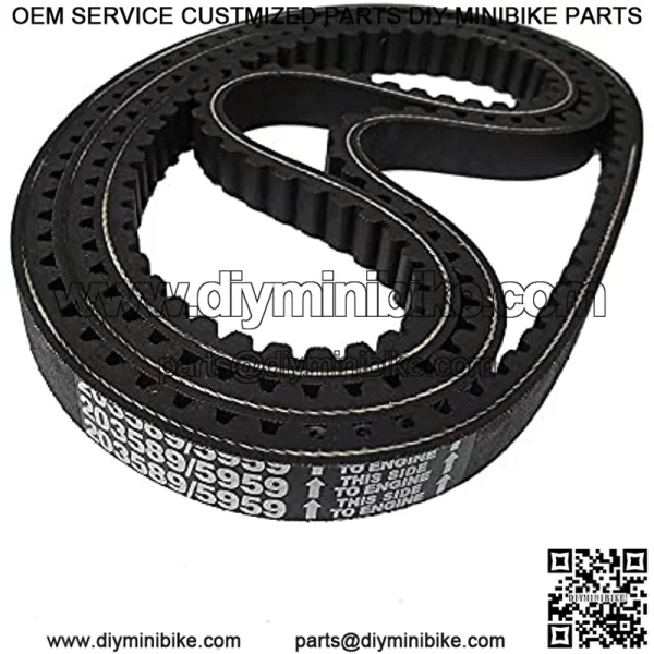 for 30 Series Go Kart Drive Belt Replaces Manco 5959 / Comet 203589 ??3PC)??Torque Converter Belt - Image 4