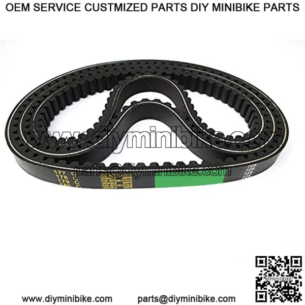 Performance Set of 3 for Go Kart Drive Belt 725 For 30 Series Torque Converter Belts - Image 2