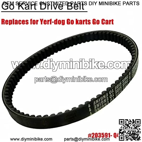 Go Kart Drive Belt 30 Series Replacement for Yerf Dog Go Karts 203591- Q430203W 1Pcs - Image 3