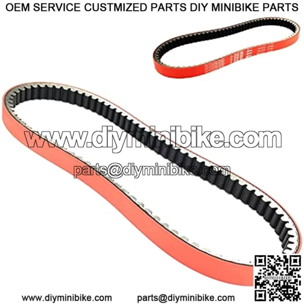 HIGH PREFORMANCE RACING DLH DRIVE BELT RED > SIZE 842-20-30 < GY6 2 & 4-STROKE 125-150CC/ 152QMI-157 QMJ SCOOTER MOPED TAOTAO PEACE VESPA JONWAY VIP BENZHOU ROKETA ZNEN BMS BAJA SUNL KAZUMA TANK