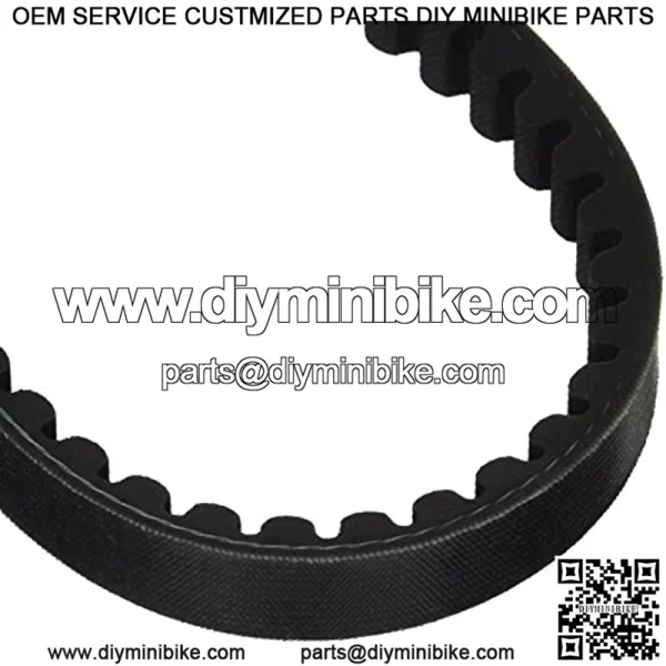 PL30206 Premium Continuously Variable Transmission (CVT) Scooter Belt, Black