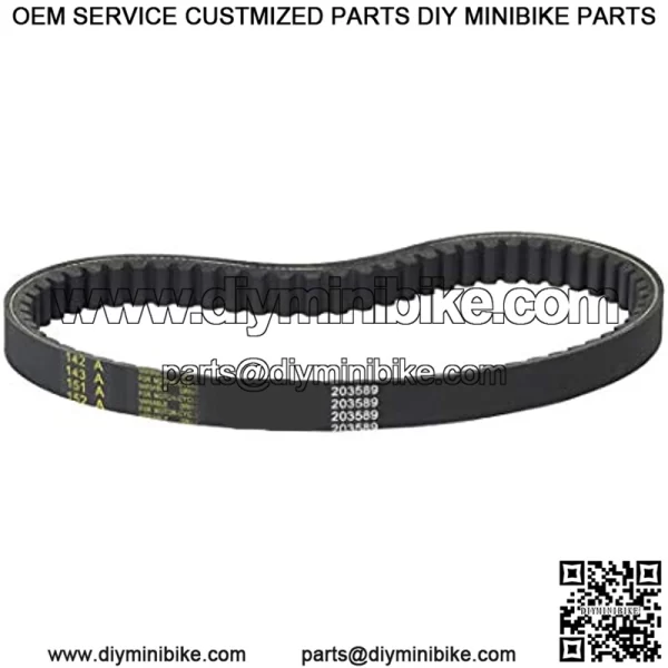 Torque Converter Asymmetric Belt for The Coleman KT196 Go-Kart