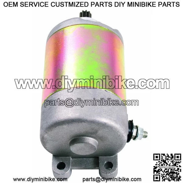 Starter Motor, GY6/CF 250cc 9T - 07-0111