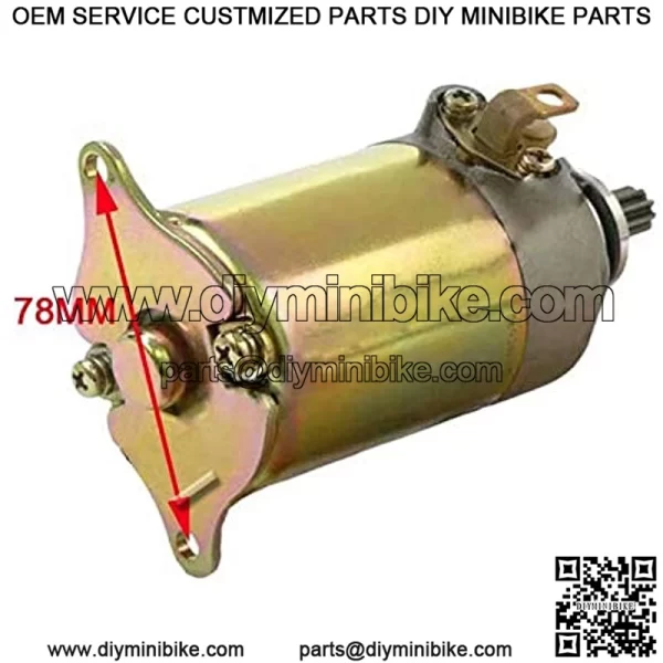 NEW! Performance Scooter Moped Electric Starter Start for 125cc 150cc KYMCO Agility 125 150 MOVIE 150 - Image 2