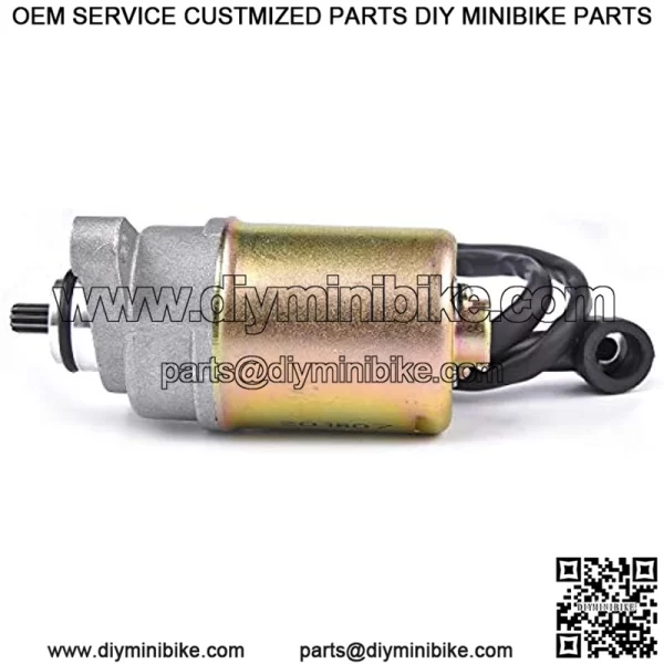 Starter Motor Replacement for GY6 49cc 50cc 60cc 80cc Scooter Moped ATV Roketa Sunl Baja - Image 2