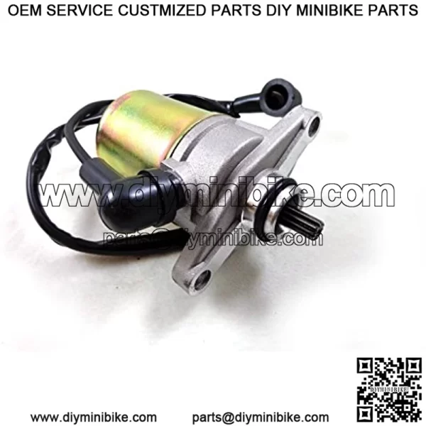 Electric Starter Motor for GY6 47cc 49cc 50cc 139QMB Scooter Moped ATV Quad Go Kart Roketa JCL Sunl Kazuma Taotao - Image 2