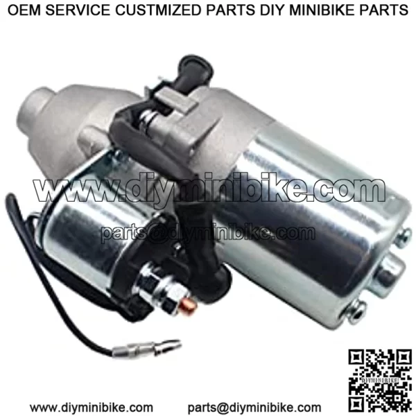 Electric Starter Motor ZQ168 with Solenoid Compatible with Honda GX160 GX200 5.5HP 6.5HP Chinese 168F 170F 163CC 196CC 208CC Generator Compressor High Pressure Pump Small Engine 31210-ZE1-023 - Image 3