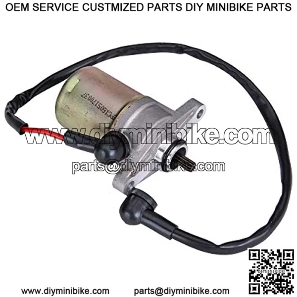 Starter Motor GY6 47 49 50cc Scooter For Scooter Moped ATV Go Karts TAOTAO SUNL ROKETA TANK JCL