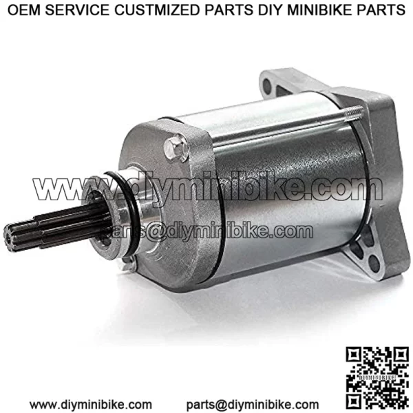 New Starter Motor For Trx420, Trx420fa, Trx420fe, Trx420fm, FPA, FPE, FPM, TE, TM, Furtrax Rancher, Trx500fa FE FM FPE FPM Pioneer 500 31200-HP5-601, 31200-HR0-F01, SM18, ATV Go Kart