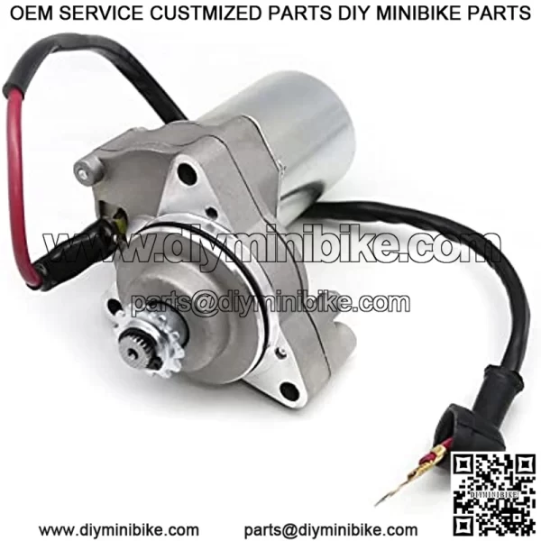 3 Bolt Electric Starter Engine Motor For 50cc 70cc 90cc 110cc 125cc 4-Stroke Bikes ATV kart Motorcycle Accessories